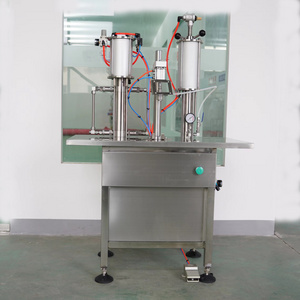 Semi automatic aerosol can gas filling machine for propane butane LPG DME  r134a