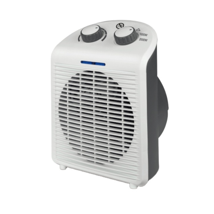 With IP21 thermostat air electronic 2000W mini bathroom fan heaters with remote control