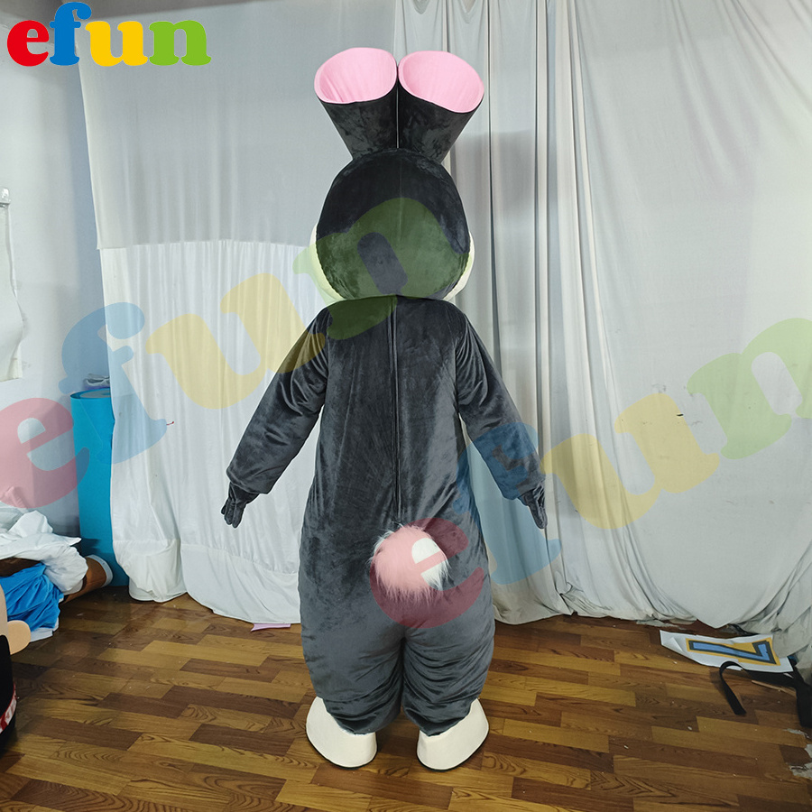 Efun MOQ 1 PC Hot Plush Cartoon Cosplay Easter Party Bunny Animal Mascots Customized Adult Rabbit Bunny Mascot Costumes