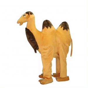 Efun MOQ 1 PC  EVA inner model Camel Double Wear Adult 2 Person Camel hand made Mascot Costume cartoon cosplay costume for sale