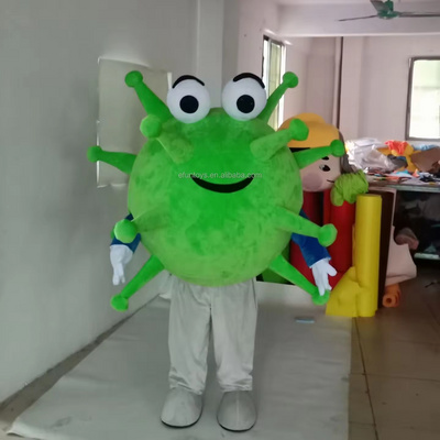 Efun MOQ 1 PC custom Virus mascot costume walking cartoon Bacteria mascot costume for sale