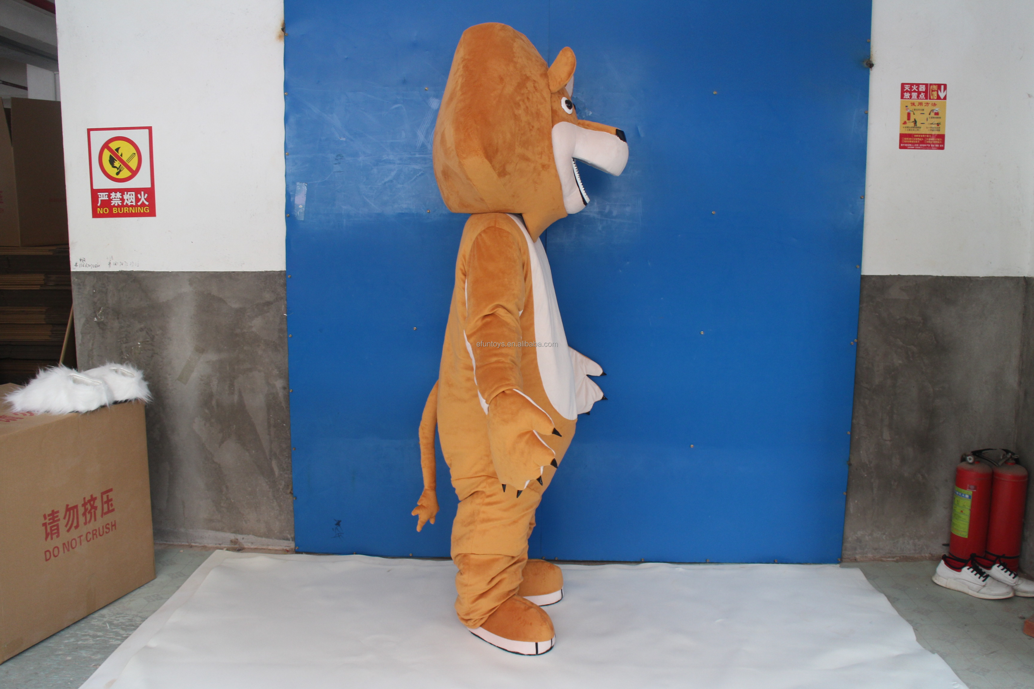 Efun MOQ 1 PC Madagascar lion mascot Factory price customized animal Funny character Madagascar lion costume for cosplay