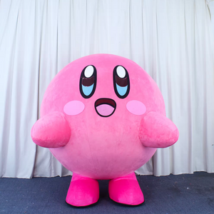 efun custom inflatable pink ball suit cute Cartoon character Mascot Costume Advertising Adult cosplay pink ball mascot costume