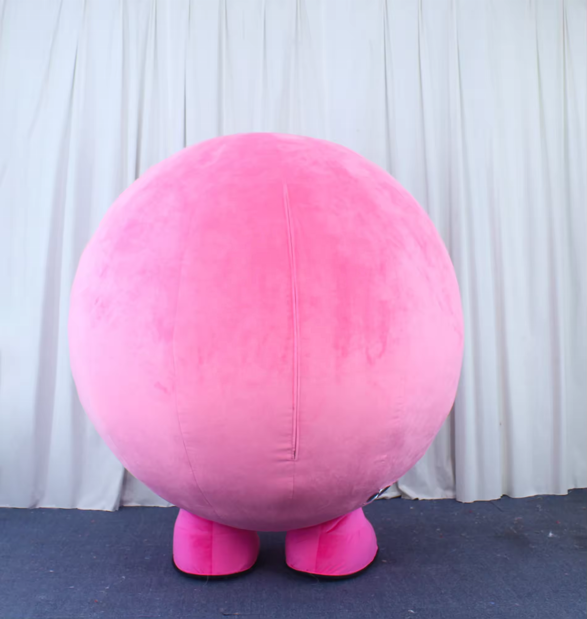 efun custom inflatable pink ball suit cute Cartoon character Mascot Costume Advertising Adult cosplay pink ball mascot costume