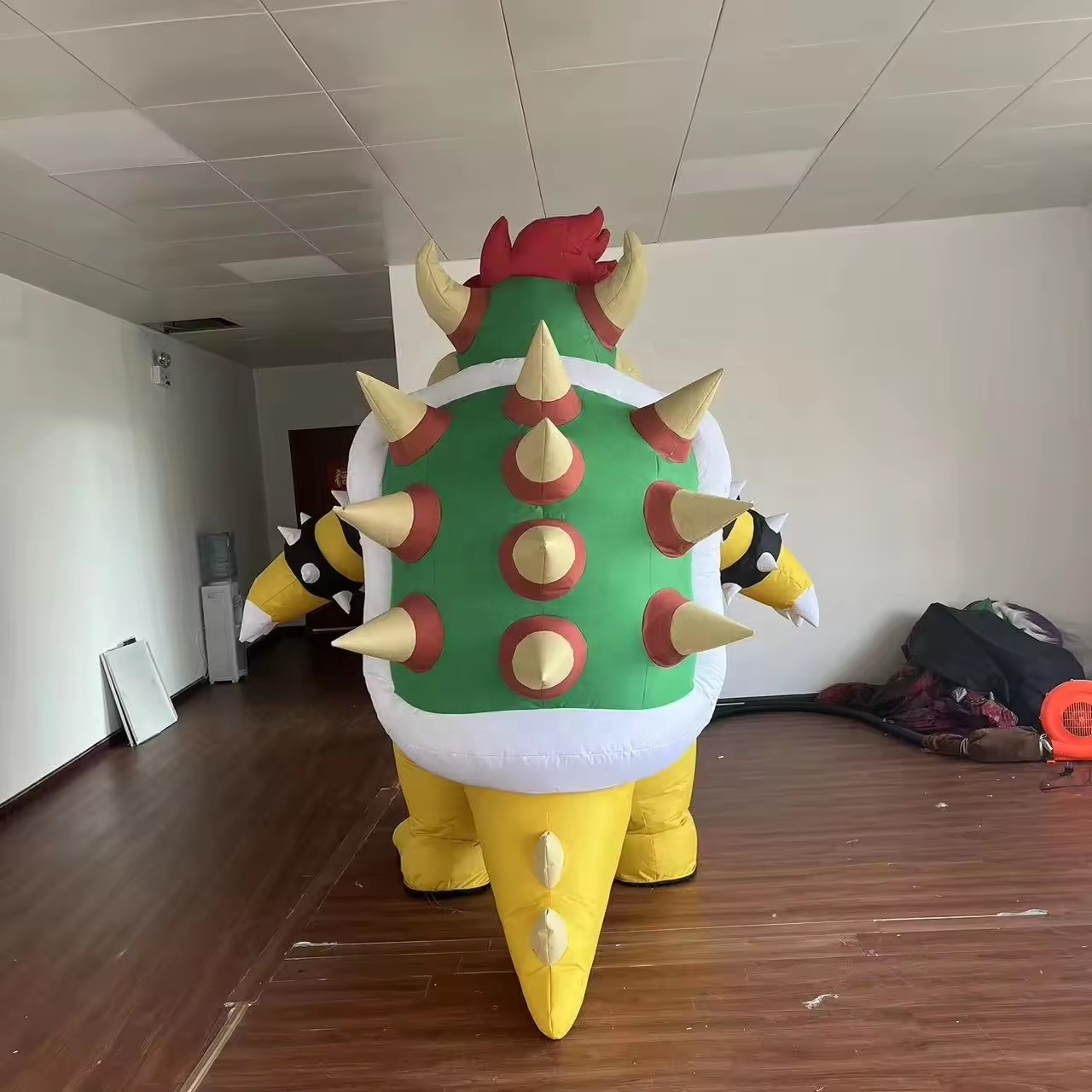 Efun Promotional cartoon character cosplay suit inflatable Bowser turtle mascot costume for adults Halloween Adult Cosplay Dress