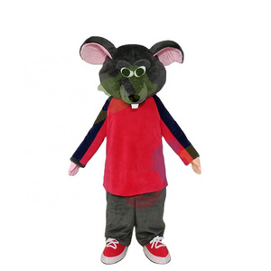 Efun MOQ 1 PC Advertising New Fashion plush Mouse Costume walking cartoon animal Mascot Costume for Party Halloween