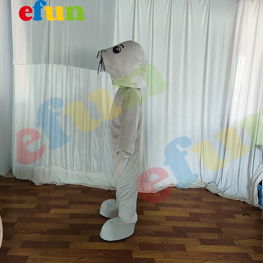 Efun MOQ 1 PC Advertising custom Cartoon Sea Lions Animal Mascot Costume