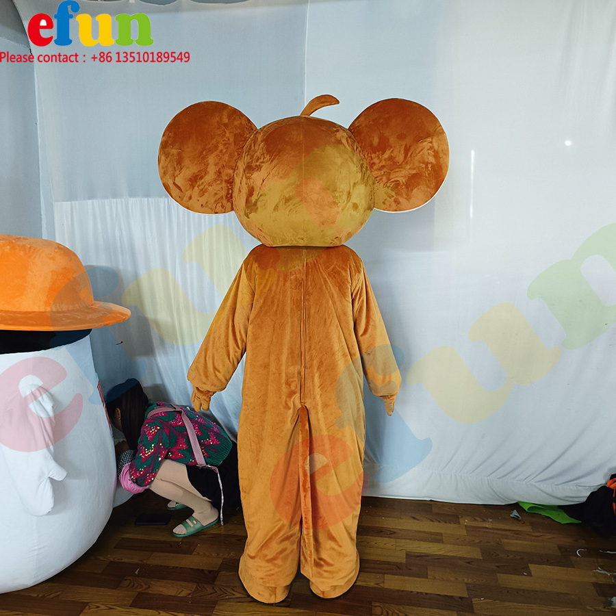 Efun MOQ 1 PC Custom Classic cartoon character Costume Plush Tom And Jerry Mascot Costume  For Sale