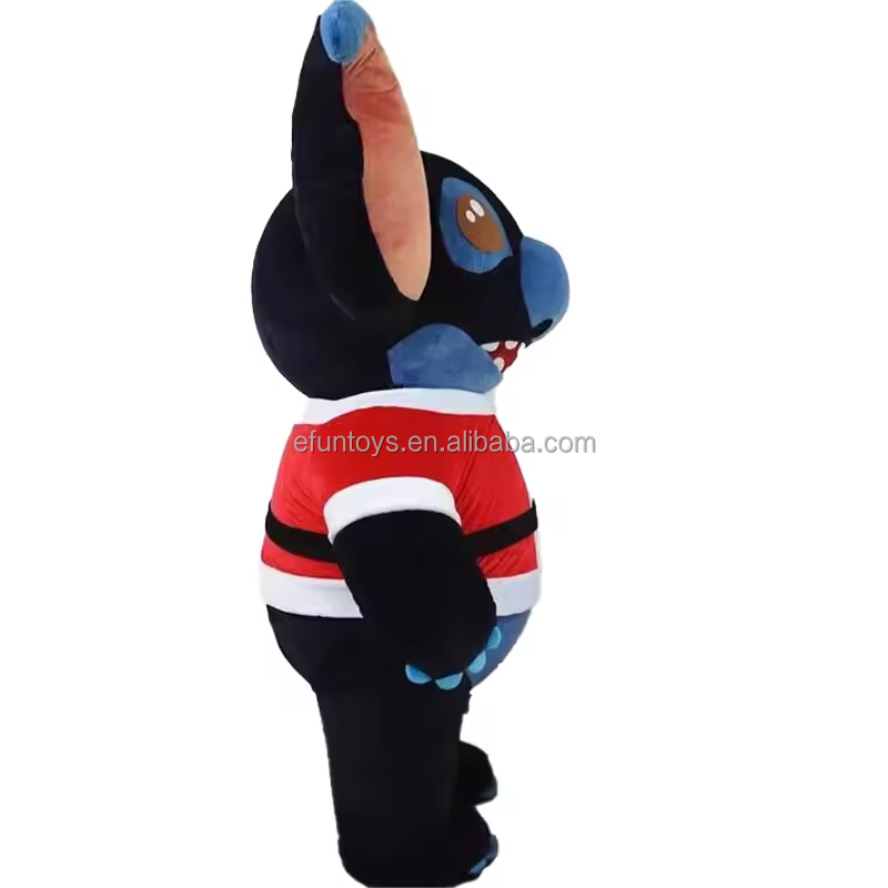 efun Christmas Festival Party Genie Monster Inflatable stitch Cosplay Adult Walking Halloween Giant Inflatable Costumes Mascot