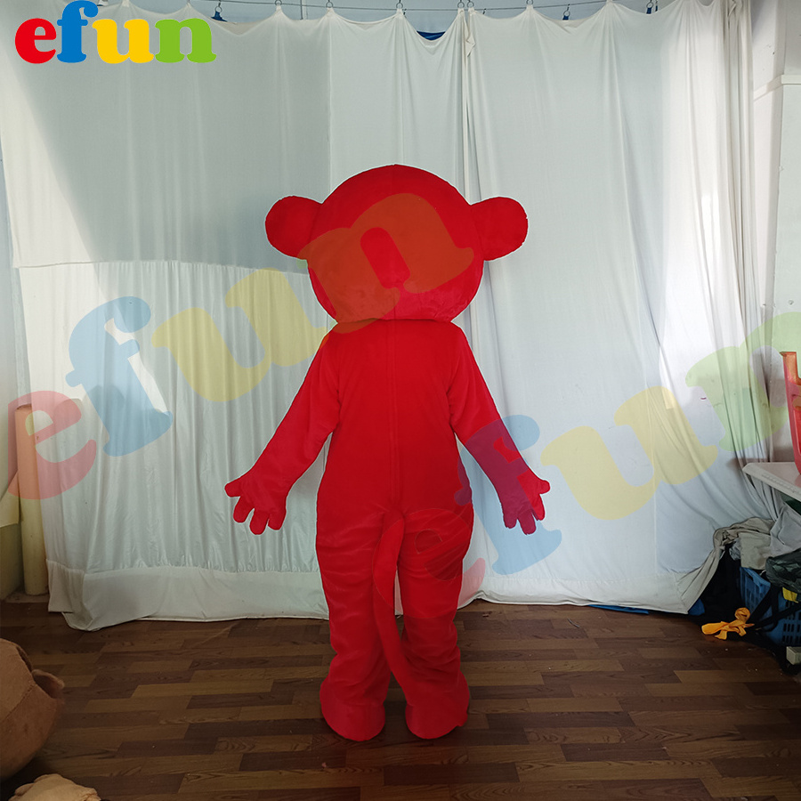 Efun MOQ 1 PC Custom Halloween Cosplay Party Costume Funny monkey mascot Costume For sale