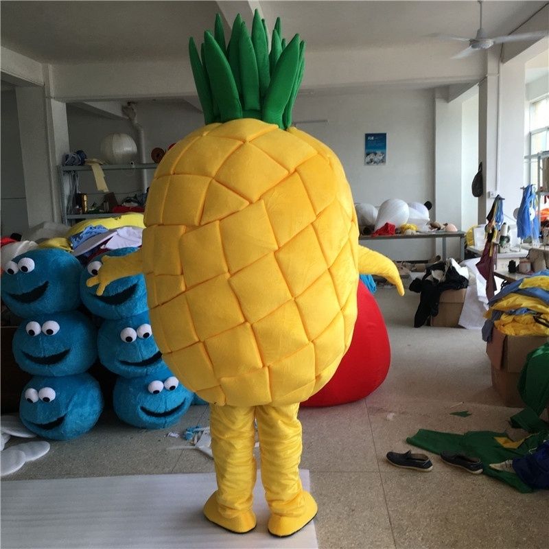 Efun MOQ 1 PC Hot sale Custom Advertising Pineapple Mascot Costume Cosplay Fruit Pineapple walking Suits For Event Promotion