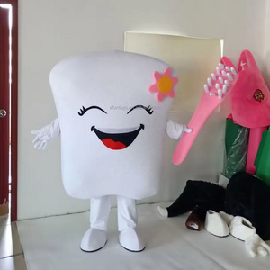 Efun MOQ 1 PC Custom tooth shape mascot cosplay costume cartoon tooth  shape character mascot for Public service publicity