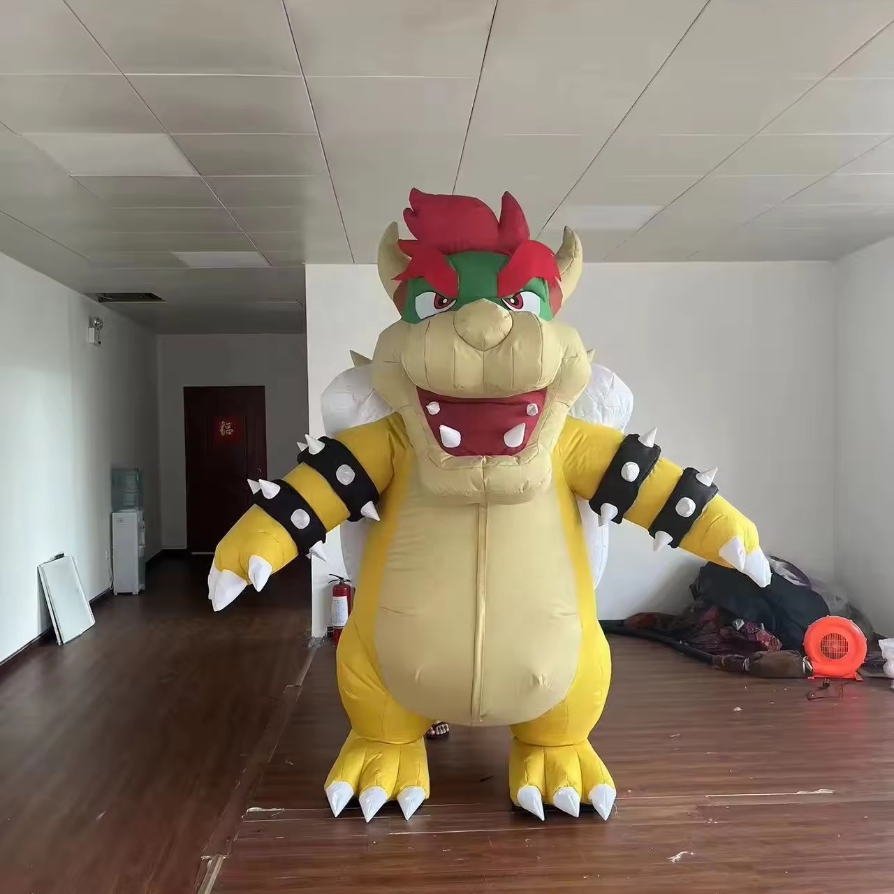 Efun Promotional cartoon character cosplay suit inflatable Bowser turtle mascot costume for adults Halloween Adult Cosplay Dress