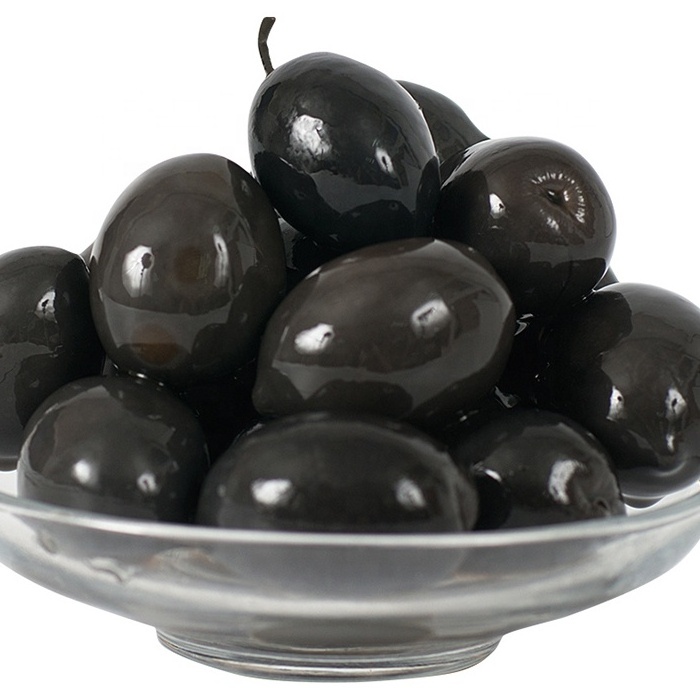 canned whole black olives preserved in brine in all packages manufacturing in Egypt