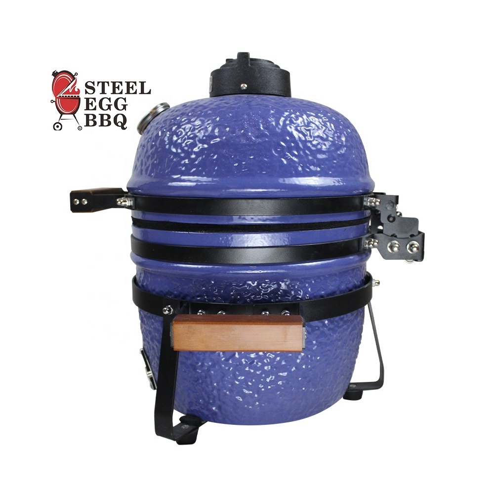 SEB KAMADO / STEEL EGG BBQ charcoal grill pallet pellet brisket meat smoker