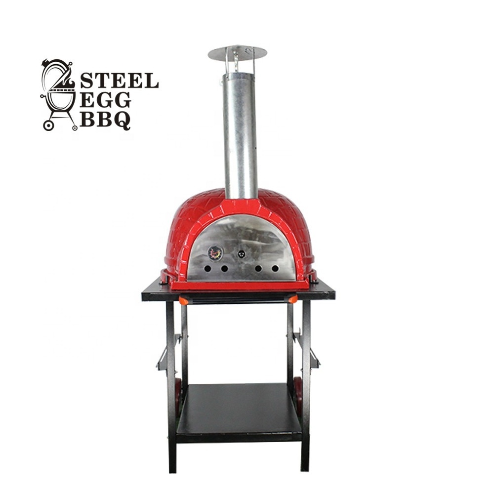 SEB KAMADO 26inch Pizza Oven Wood Fire Outdoor Forno Round Pizza Tandoor Oven