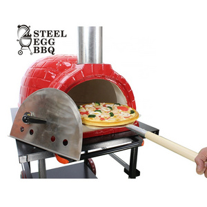 SEB KAMADO 26inch Pizza Oven Wood Fire Outdoor Forno Round Pizza Tandoor Oven