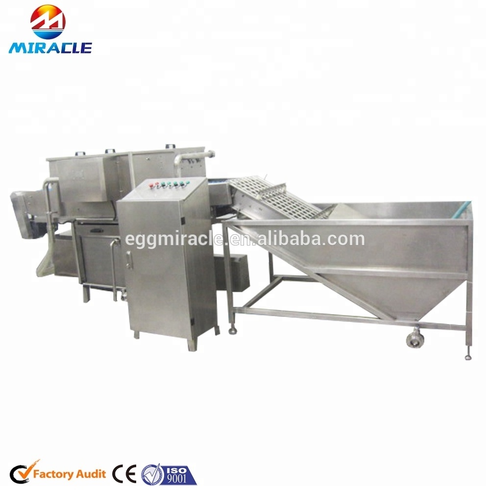 Industrial chicken egg washing cleaning machine price