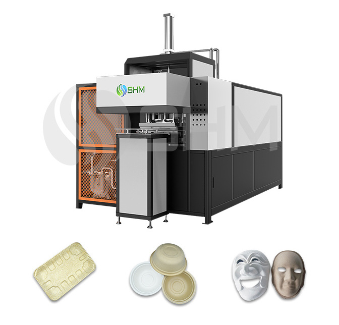 Lab scale pulp molding machine disposable tableware Integrated pulp molding machine