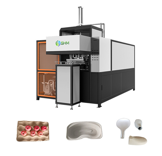 Lab scale pulp molding machine disposable tableware Integrated pulp molding machine