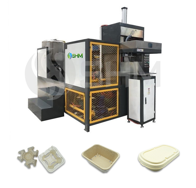 Lab scale pulp molding machine disposable tableware Integrated pulp molding machine