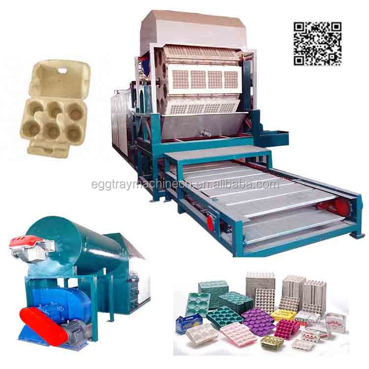 Hot selling paper trays egg/egg dish egg carton machine