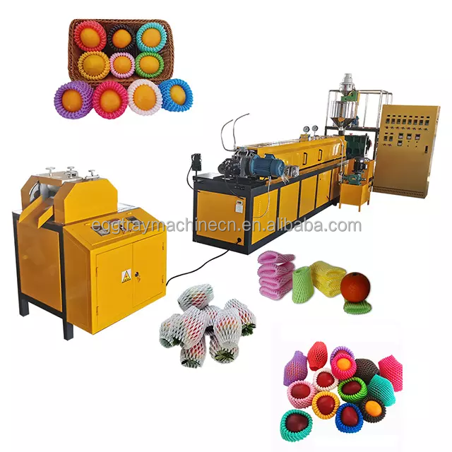 Apple Foam Net Extrusion Machine,Fruit And Vegetable Packing Net Making Machine