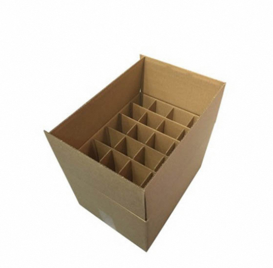 Wholesale Wine Gift Cardboard Bottle Carrier Shipping Beer Paper Box with Inserts