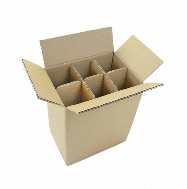 Wholesale Wine Gift Cardboard Bottle Carrier Shipping Beer Paper Box with Inserts