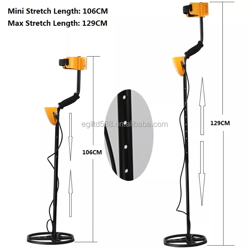 New Arrival Professional Treasure Metal Detector MD-6350 Underground Metal Detector