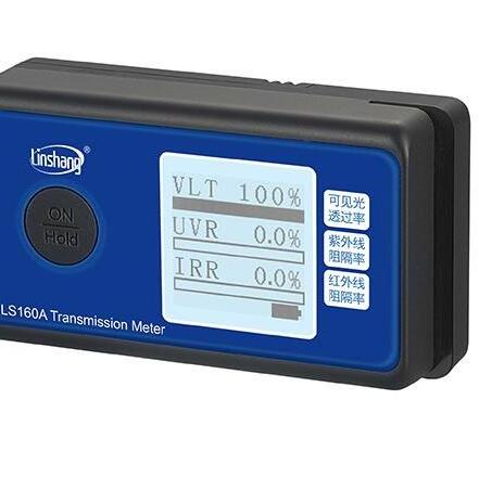 LS160A  Window Film Solar Film Transmission Meter With UV IR Light Transmittance Tester Three Function In ONE Device