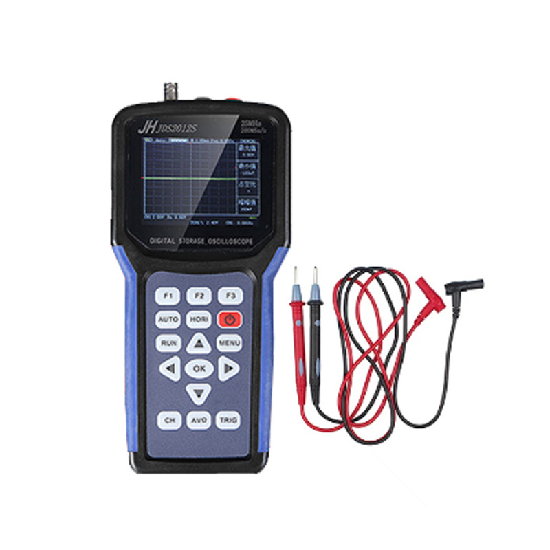 JDS2012S Handheld Digital Storage Oscilloscope 1CH 25mhz 200msa/s Scopemeter 4000 Count Digital Mmultimeter 3.2 Inch