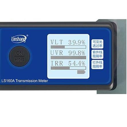 LS160A  Window Film Solar Film Transmission Meter With UV IR Light Transmittance Tester Three Function In ONE Device