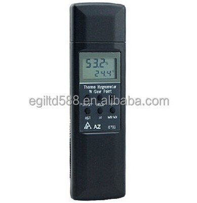 AZ-8703 Digital PortableTemperature Meter Hygrometer Dew point Tester Psychrometer