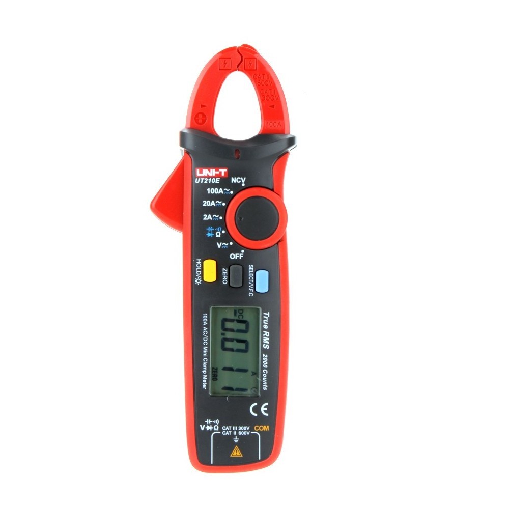 UNI-T UT210E Digital Multimeter DC Voltimetro Amperimertro UNI T UT210E DC Clamp Multimeter