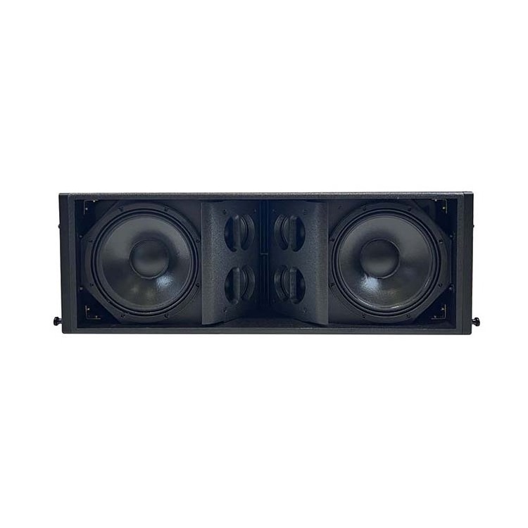 Stylish look deep thick bass Dual 12Inch Speaker 12 Column Line Array Speaker Conference Room Sound Audio System