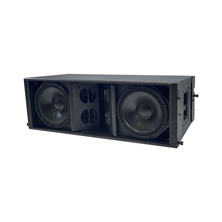 Stylish look deep thick bass Dual 12Inch Speaker 12 Column Line Array Speaker Conference Room Sound Audio System