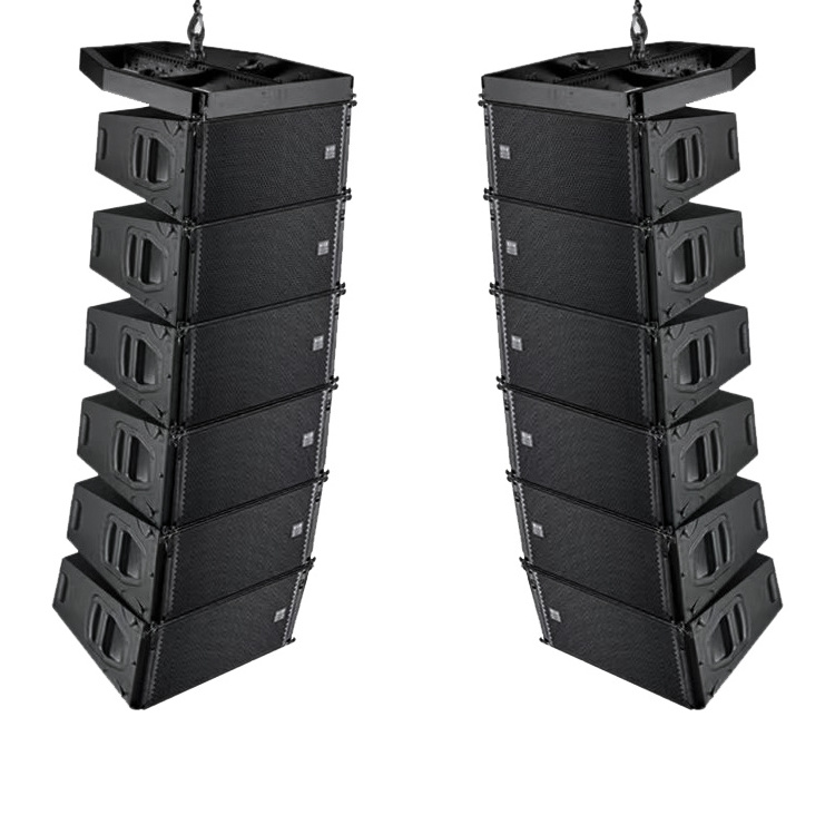 New arrival line array speakers professional sound system double 10 inch outdoor audio fly truss line array speaker