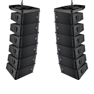 New arrival line array speakers professional sound system double 10 inch outdoor audio fly truss line array speaker