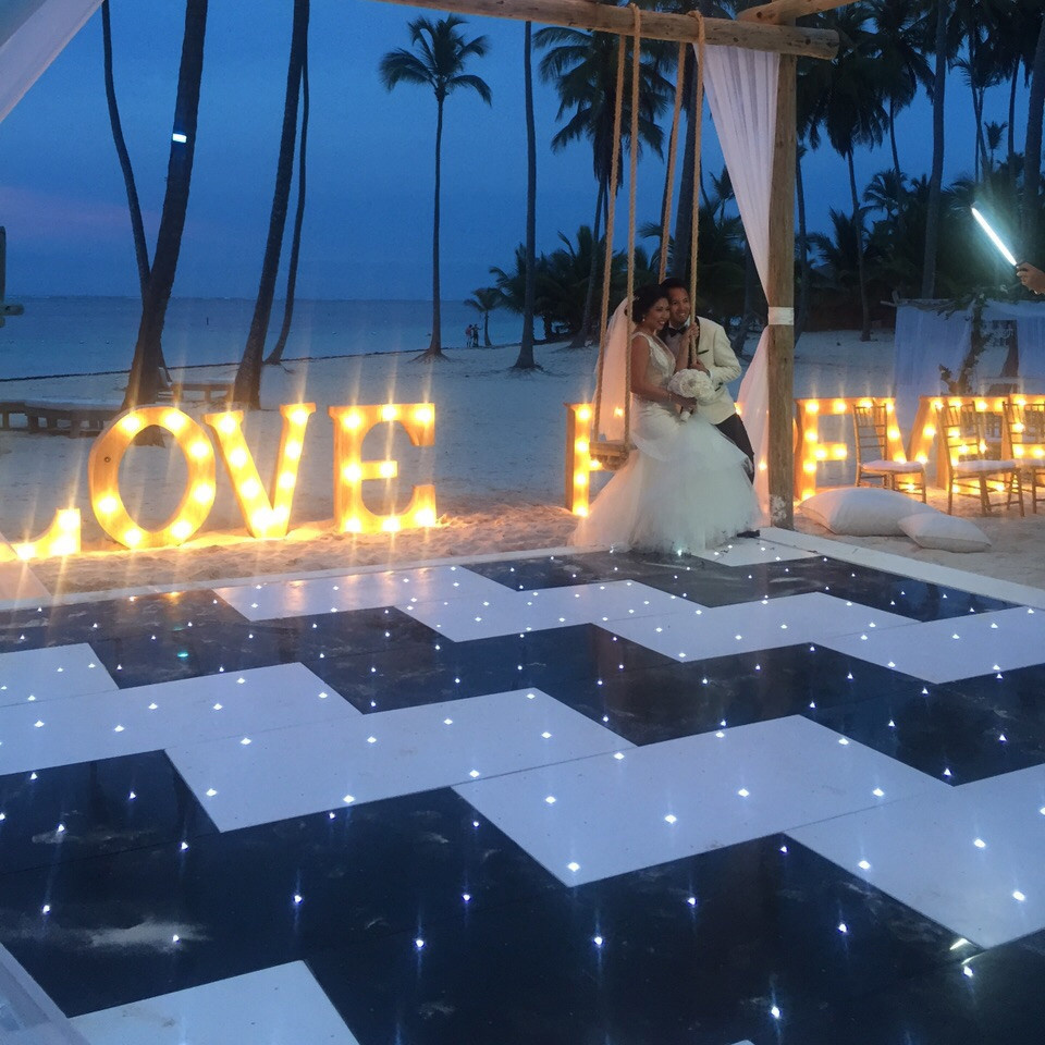 Modern Events Starlit LED Dance Floor for Weddings and Night Club Sale Marriage Wedding Decoration