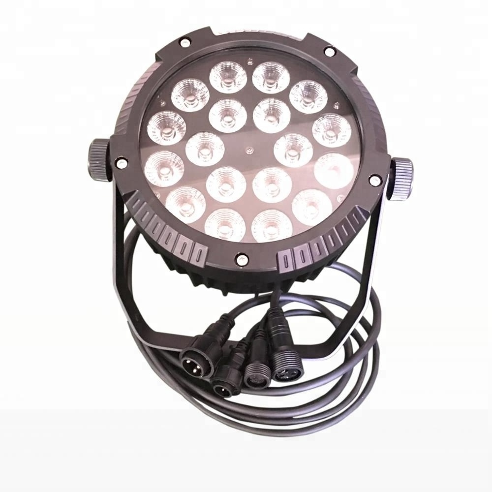 18X15W RGBWA 5in1 Slim Outdoor LED Par Light