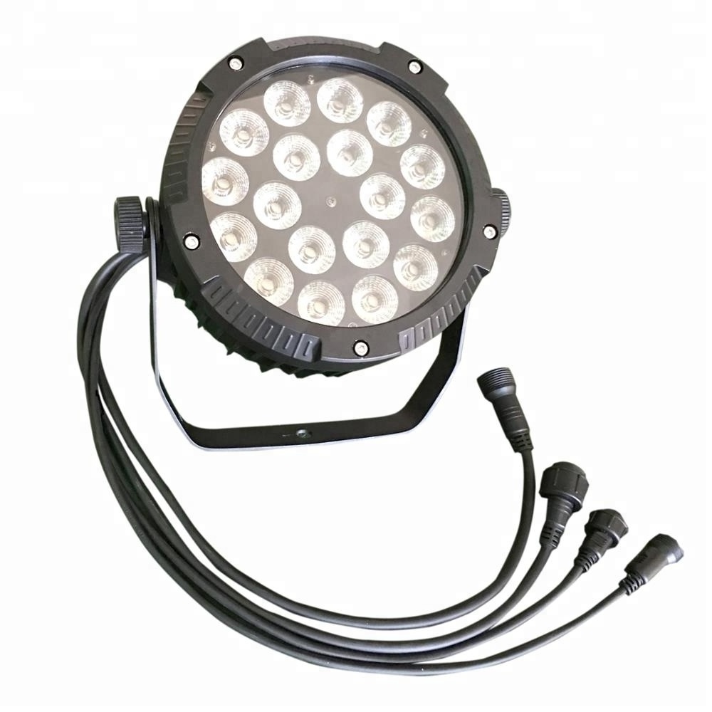 18X15W RGBWA 5in1 Slim Outdoor LED Par Light