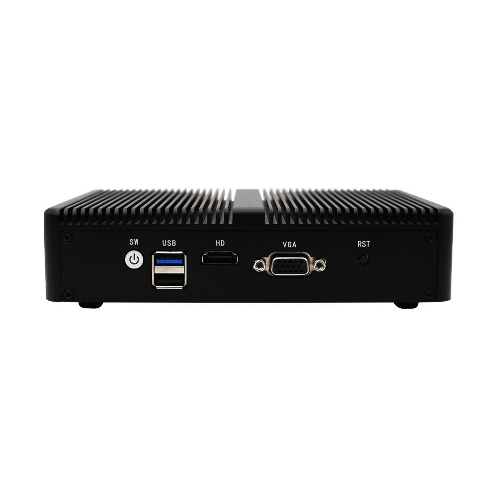 Eglobal stock Cheap price firewall router Pfsense industrial computer  intel celeron J1900 4 ethernet ports mini pc