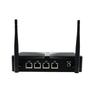 Eglobal stock Cheap price firewall router Pfsense industrial computer  intel celeron J1900 4 ethernet ports mini pc