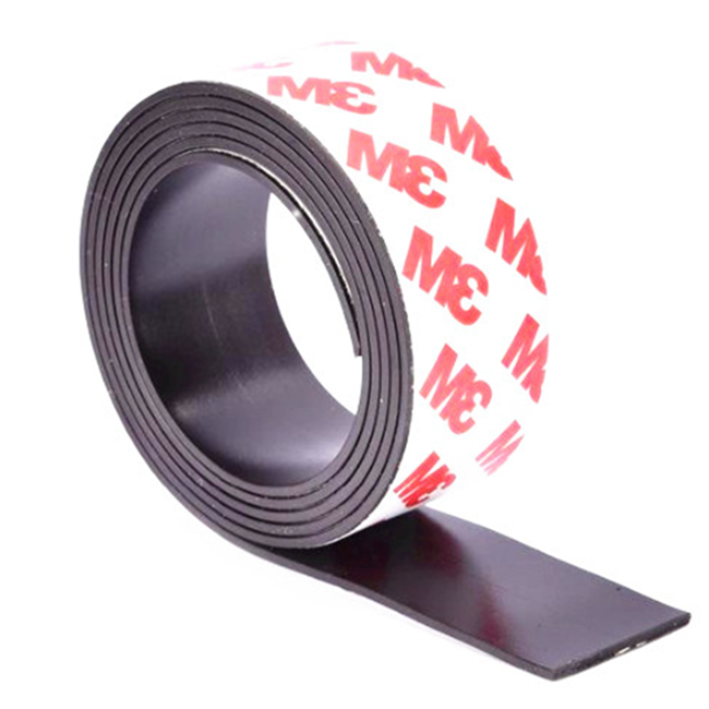 Strong Double Side Self Adhesive Fridge Magnet Tape 3M Rubber Magnetic Magnetic Strip