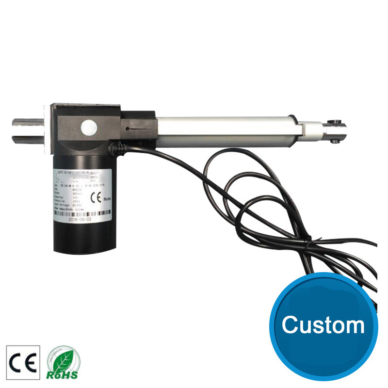 Manufacturer Supplier Aluminum Alloy Large Thrust Linear Actuator With Limit Switch For Medical Device