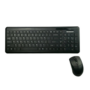 Original lenovo KM490B wireless usb computer keyboard mouse combo backlight gaming combo usb computer keyboard mouse combo