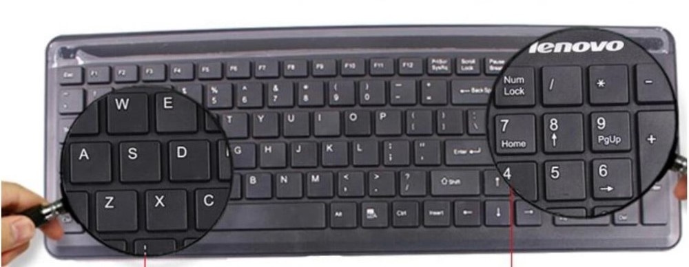 Original lenovo KM490B wireless usb computer keyboard mouse combo backlight gaming combo usb computer keyboard mouse combo