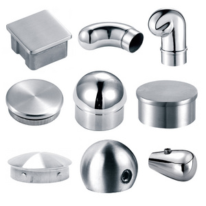 38mm,51mm tube pipe Egoee inox handrail end  cap/steel handrail base cover/stair handrail end cap