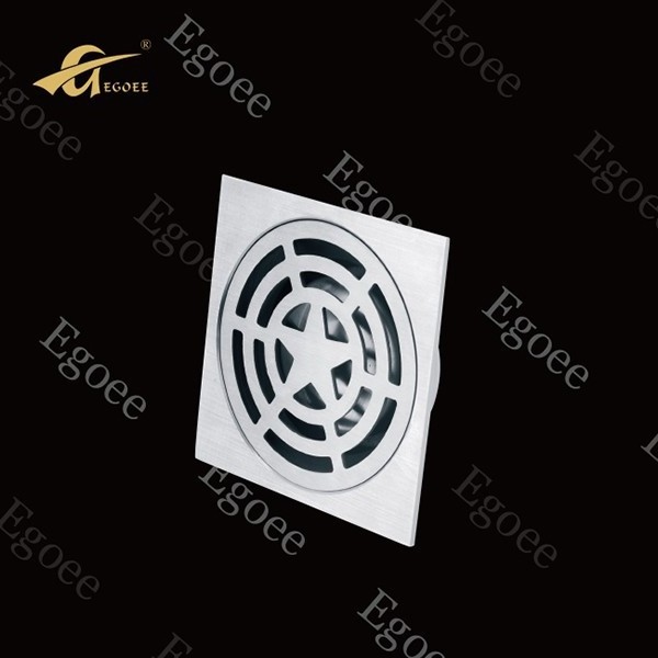 SS 304 Egoee stainless steel floor drain cover for bathroom